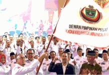 Gubernur Gubernur Mahyeldi : Halalbihalal tidak sekadar menjadi tradisi tahunan, tetapi ruang produktif untuk membangun gagasan dan memperkuat komitmen mendorong kemajuan Sumbar.