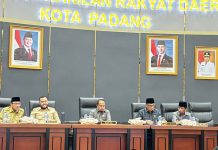 DPRD Padang Bahas Perubahan APBD 2026, Pemko Catat Kenaikan Pendapatan Rp502 Miliar