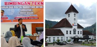 Hamdani ketua PBI SUMBAR Narasumber BIMTEK BEKAM ANGKATAN 1