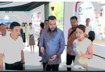 Wali Kota Padang Fadly Amran memimpin rapat pertemuan lanjutan dengan Foshan Polytechnic