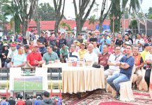 Ribuan Warga Padati Nobar Piala Dunia di Kantor Gubernur, Mahyeldi Pastikan Berlanjut hingga Final