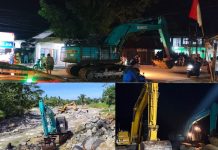 Pasca Ditinjau Gubernur, Tiga Alat Berat Mulai Normalisasi Sungai di Lokasi Banjir Kuranji