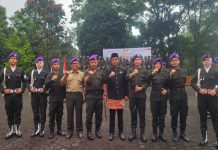 Fauzi Bahar Lantik 54 Peserta Diksarmil Menwa Pagaruyung, Tekankan Disiplin dan Bela Negara