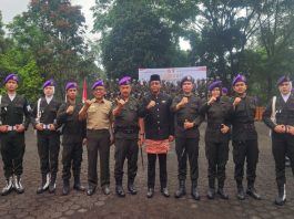 Fauzi Bahar Lantik 54 Peserta Diksarmil Menwa Pagaruyung, Tekankan Disiplin dan Bela Negara