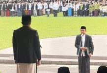 Peringatan Hari Santri Sumbar, Prof. Ganefri Bacakan Naskah Resolusi Jihad