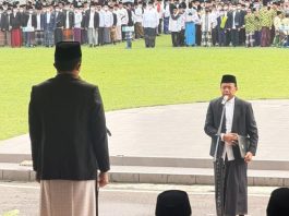 Peringatan Hari Santri Sumbar, Prof. Ganefri Bacakan Naskah Resolusi Jihad